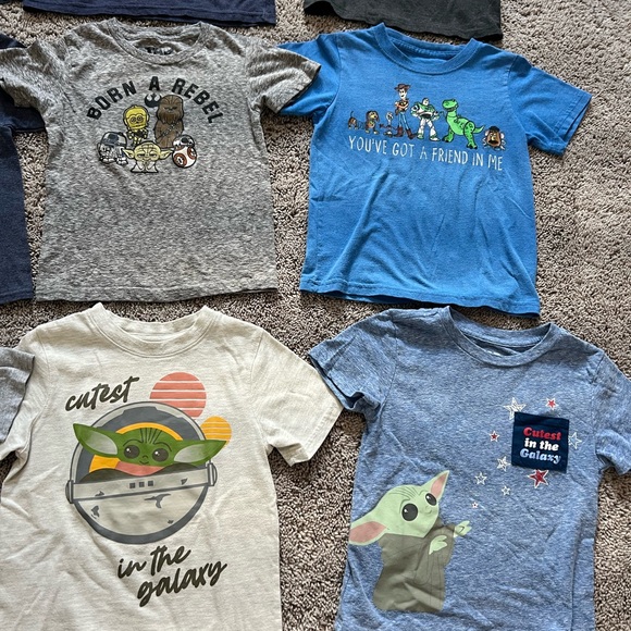 4T Justice League Star Wars Grogu Pokemon Graphic Tees  - 11 Piece Bundle - Picture 4 of 15